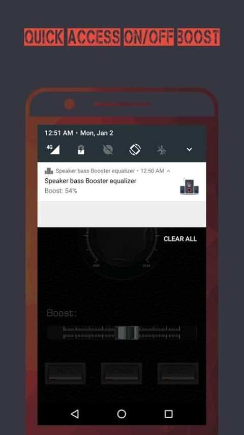 Speaker Bass Booster Equalizer 2 تصوير الشاشة