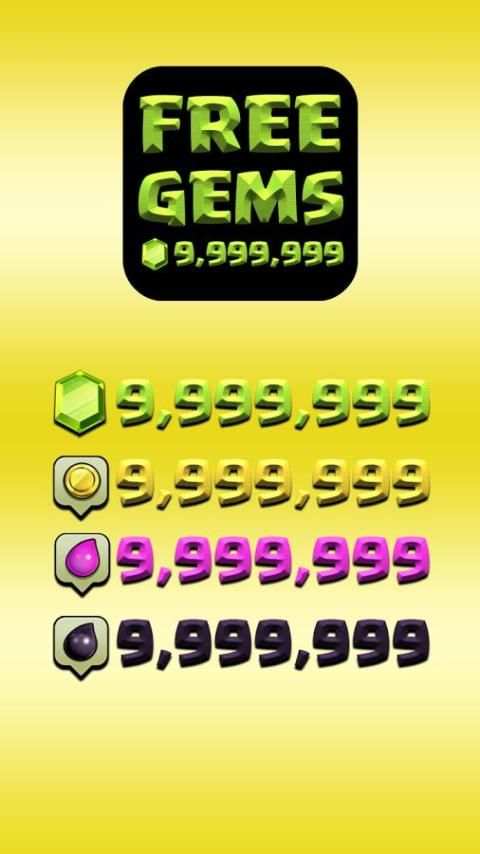 Free Gems 2017 for COC Prank screenshot 3