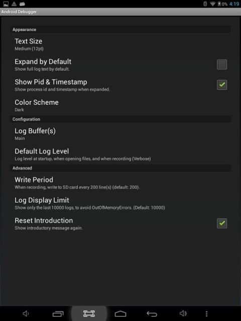 Debugger for Android Apps स्क्रीनशॉट 3
