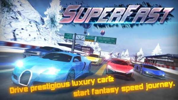 Super Fast Car Racing скриншот 4