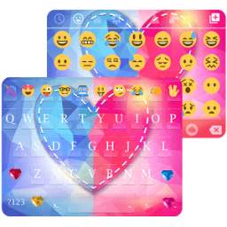 Fast love Emoji Keyboard Theme