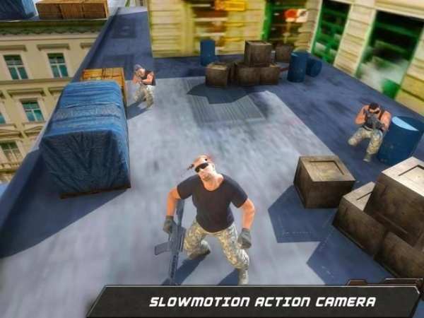 Hoverboard Sniper Shooter Team screenshot 1