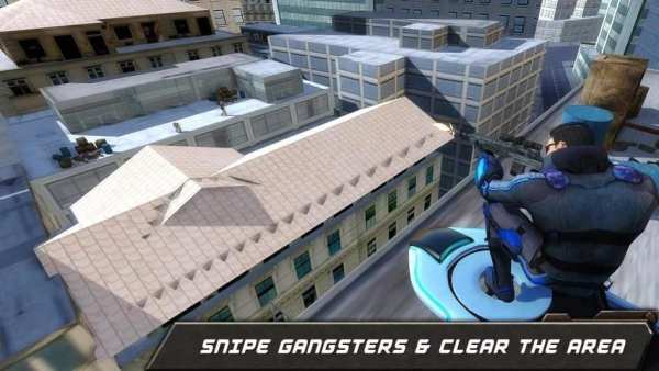 Hoverboard Sniper Shooter Team screenshot 8