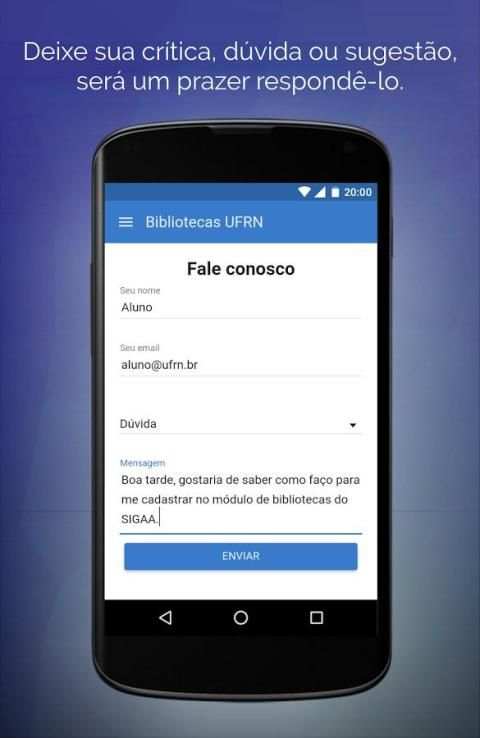 Bibliotecas UFRN screenshot 1