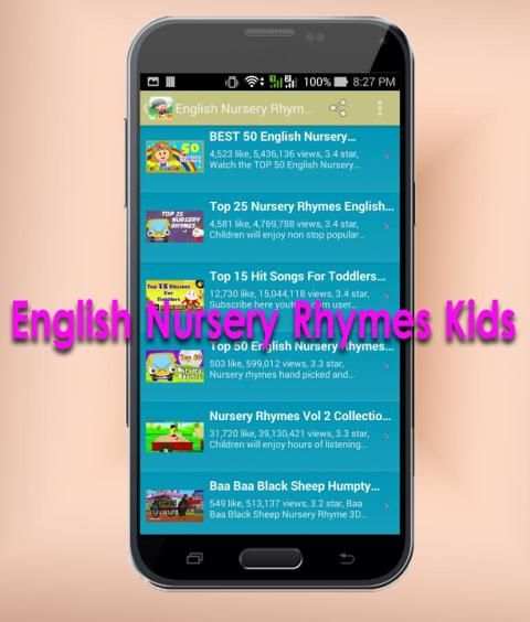 English Nursery Rhymes Kids скриншот 1