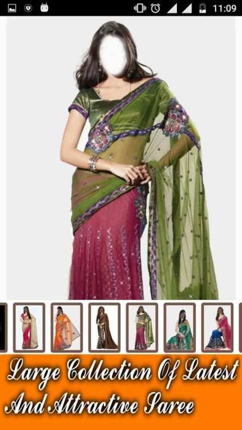 Women Saree Fashion Montage screenshot 5