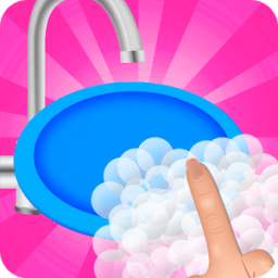 Мыть посуду чистой игры иконка