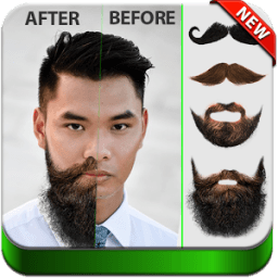 Man Hair Mustache Photo Editor иконка