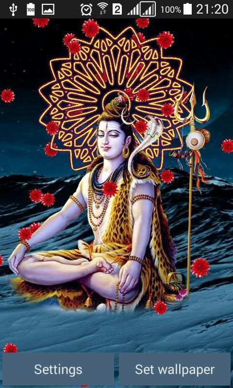 Lord Shiva Live Wallpaper स्क्रीनशॉट 4