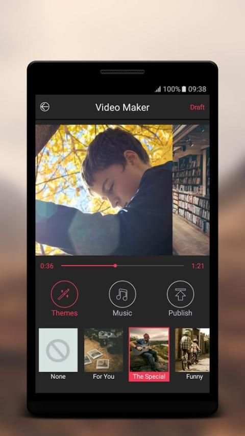 Video Maker Movie Editor Pro स्क्रीनशॉट 8