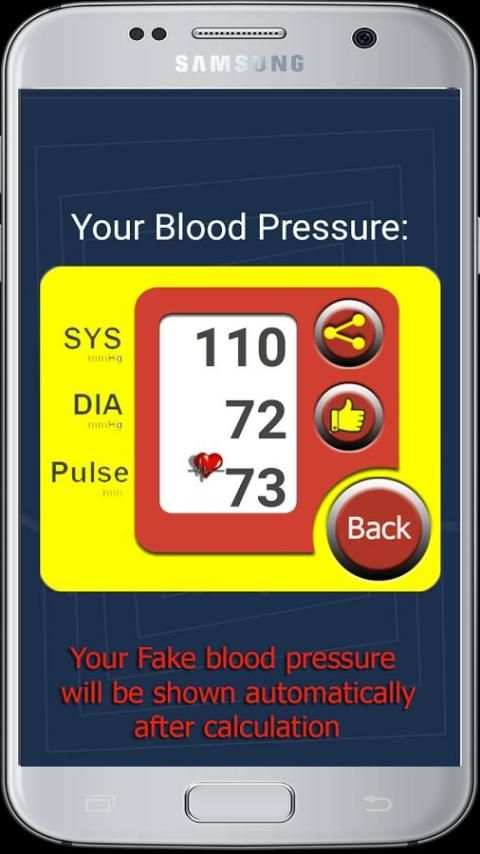 Finger Blood Pressure Prank 1 تصوير الشاشة