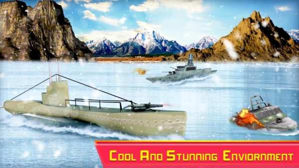Submarine Strike: Submarine Driving Combat स्क्रीनशॉट 1