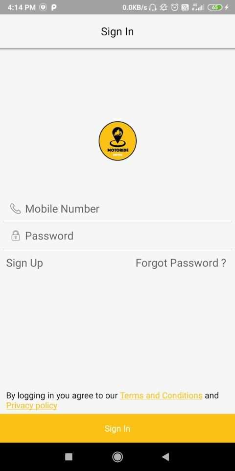 MotoRide Driver screenshot 6