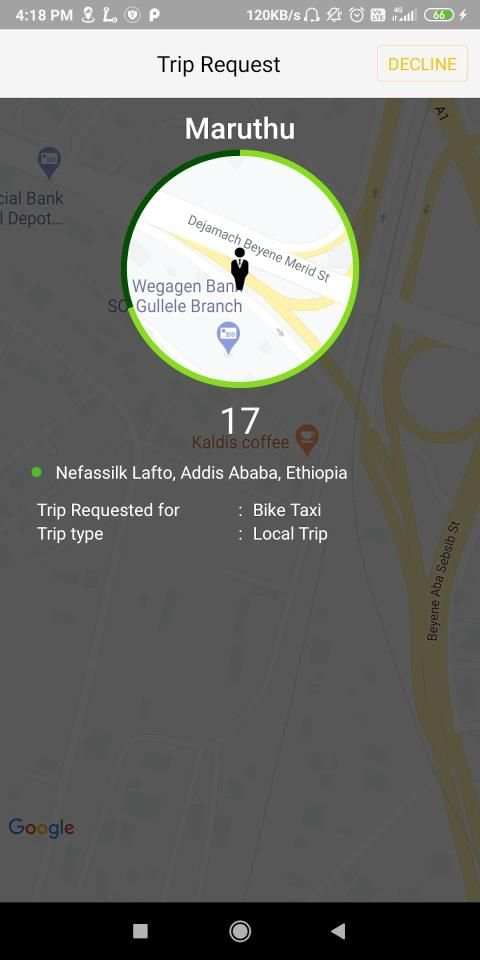 MotoRide Driver screenshot 3