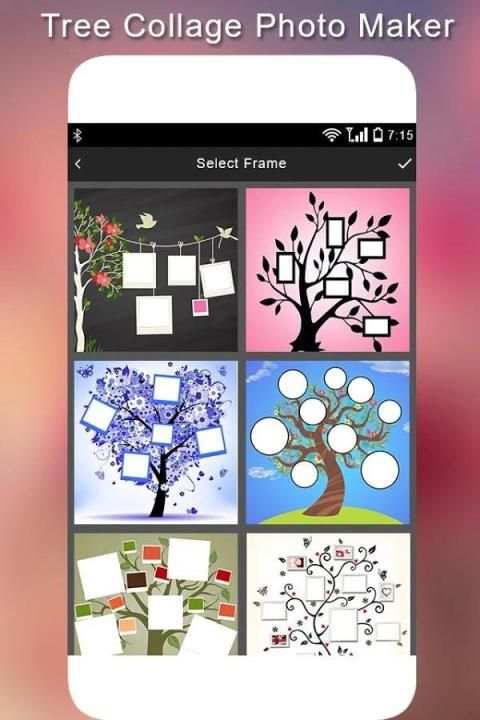 3D Tree Photo Collage Maker скриншот 5