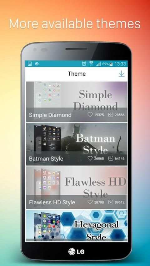 7S Phone Launcher screenshot 1