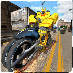 ikon Scifi Bike Racing Robots