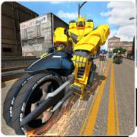 Scifi Bike Racing Robots