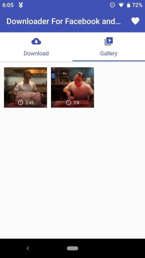 Video Downloader for Facebook and Instagram screenshot 1