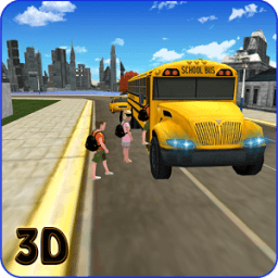 School Bus Driving 3D Sim Game иконка