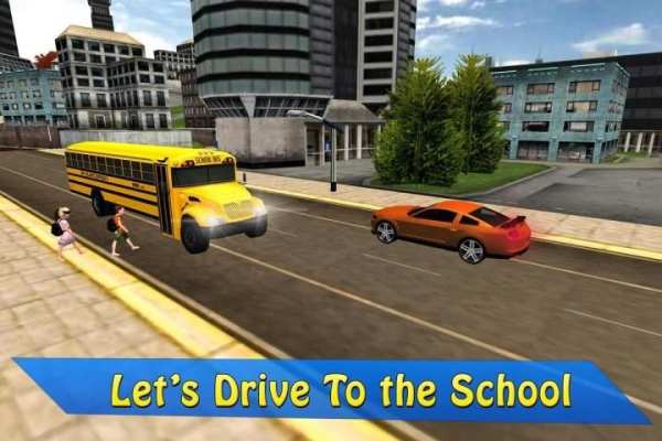 School Bus Driving 3D Sim Game screenshot 4