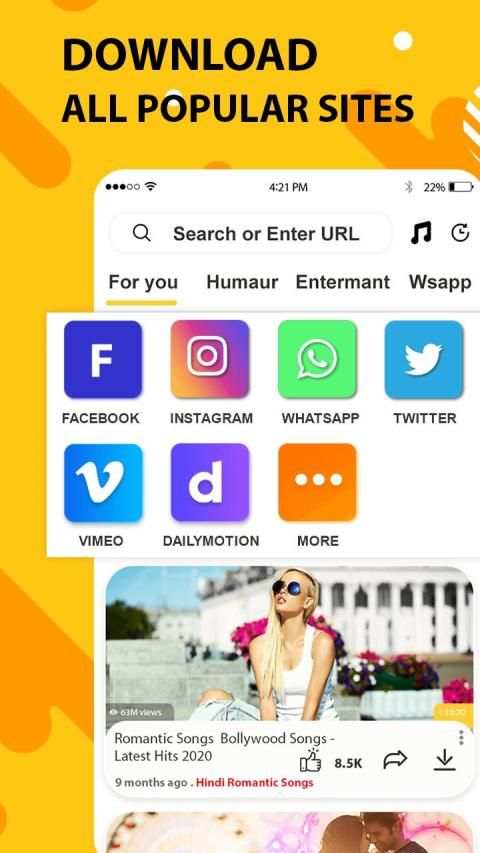 Secure Video Downloader - Video Player& Downloader screenshot 3