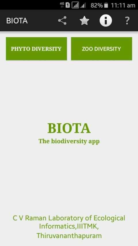 BIOTA The Biodiversity App скриншот 3