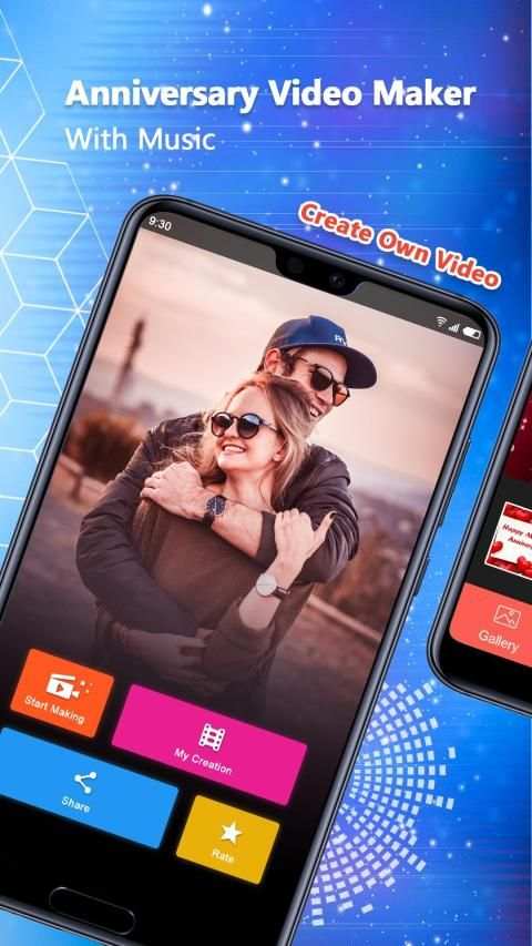 Anniversary Photo Video Maker With Music screenshot 4