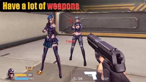 Blood Beach Sniper 3D screenshot 1