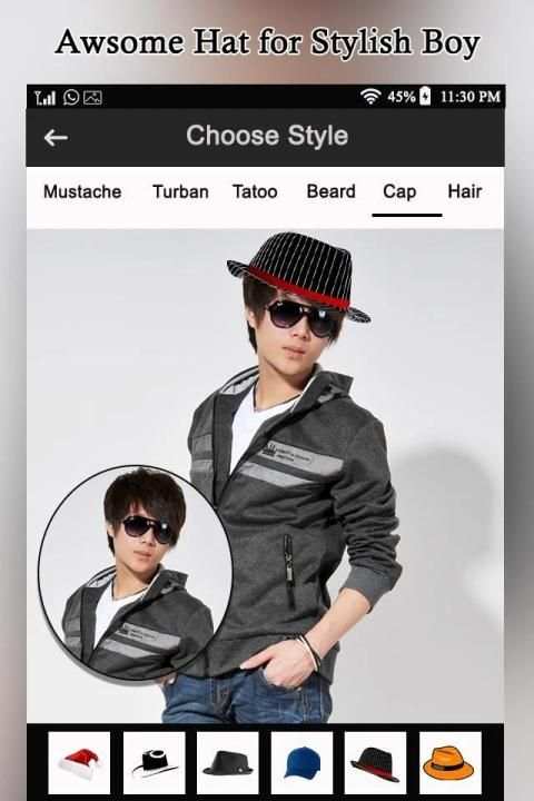 Boys Photo Editor screenshot 2