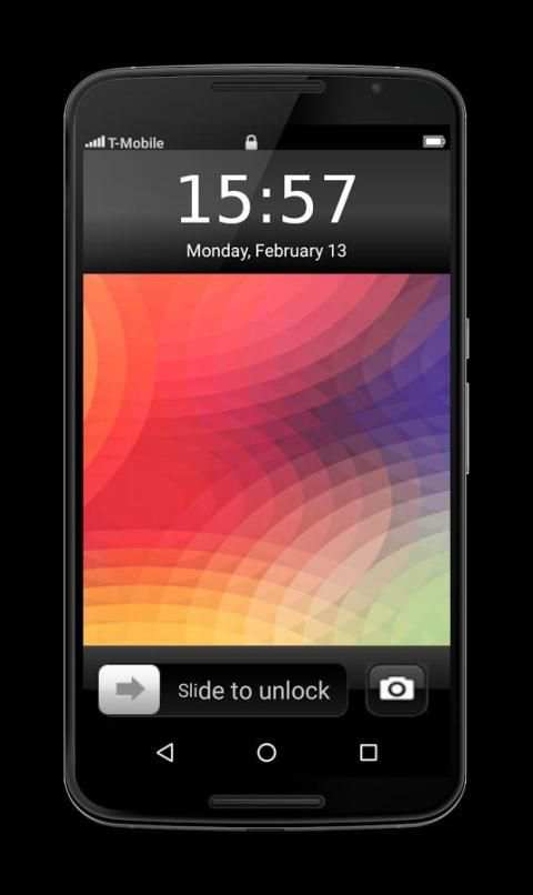 OS10 Launcher Theme Lockscreen скриншот 2