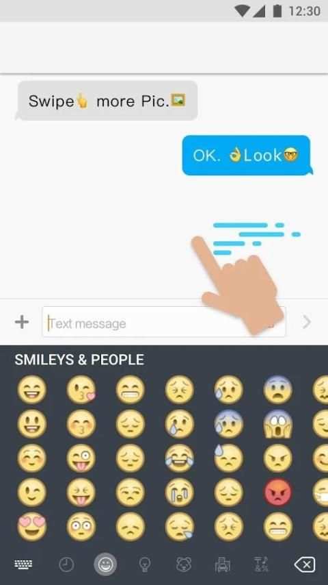 Emoji Keyboard for Facebook screenshot 3