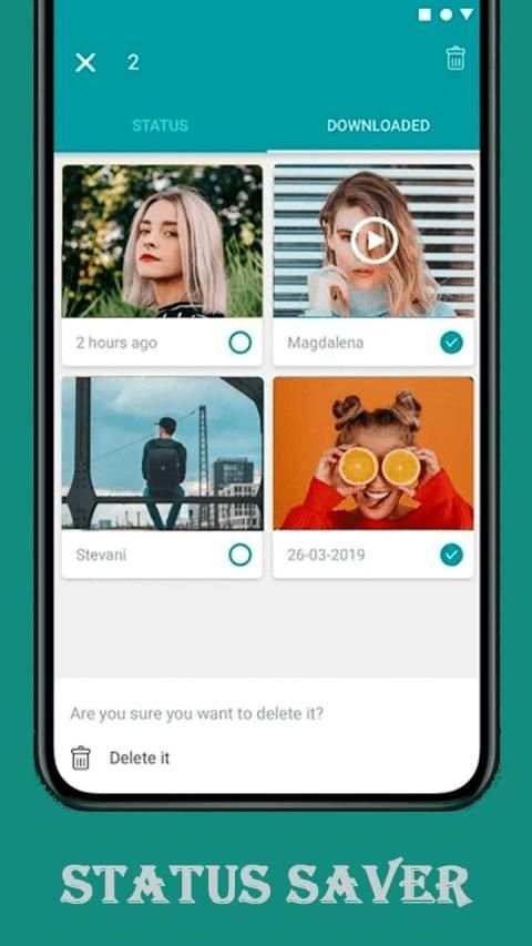 Status Saver - Fast downloader स्क्रीनशॉट 1