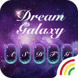Dream Galaxy Keyboard Theme