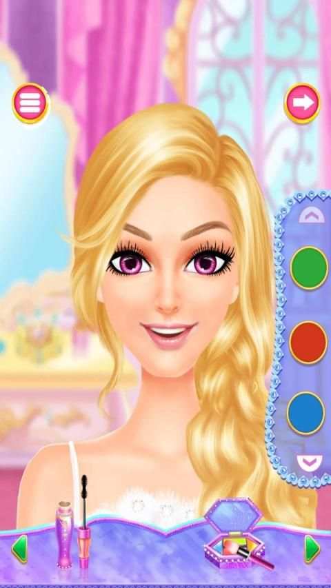 Prom salon makeup dressup screenshot 6