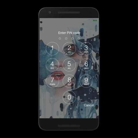 Girl Lock screen 1 تصوير الشاشة