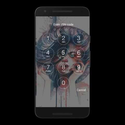 Girl Lock screen 5 تصوير الشاشة