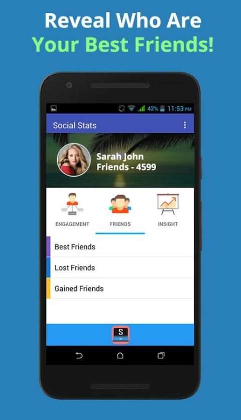 Social Stats Facebook Users screenshot 2