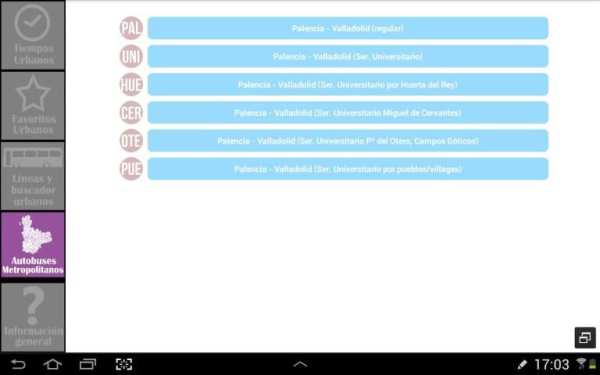 Bus Pucela * Valladolid Autobuses Bus screenshot 6