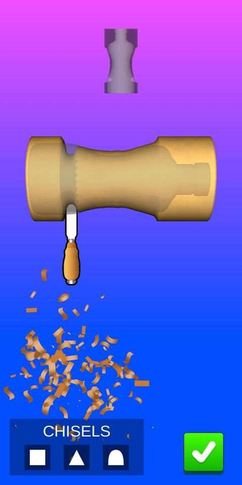 Wood Turner Lathe 3D screenshot 4