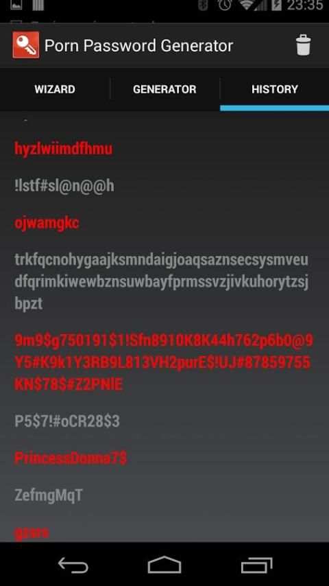 Porn Star Password Generator screenshot 7