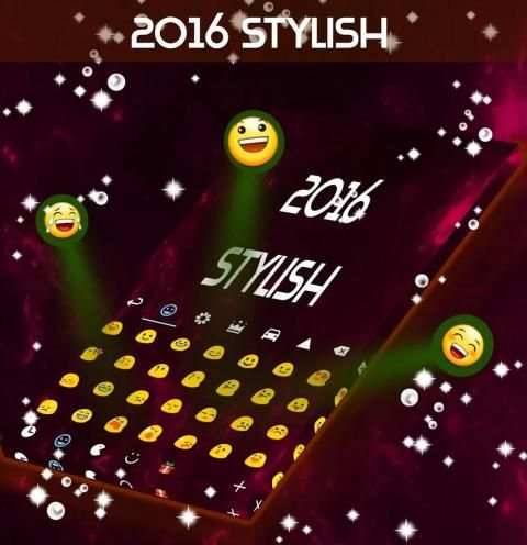 2016 New Stylish GO Keyboard screenshot 3