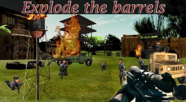 Sniper Frontline Perang screenshot 5