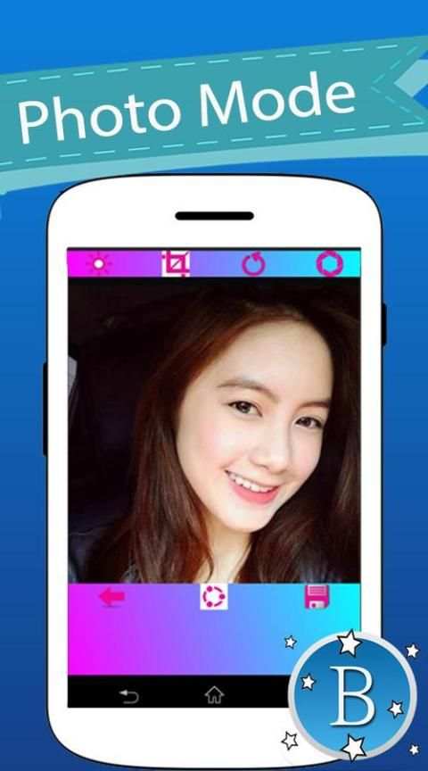 Beauty b612 camera selfie screenshot 2