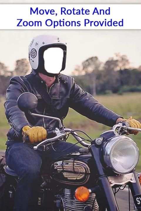 Men Bike Photo Suit скриншот 5