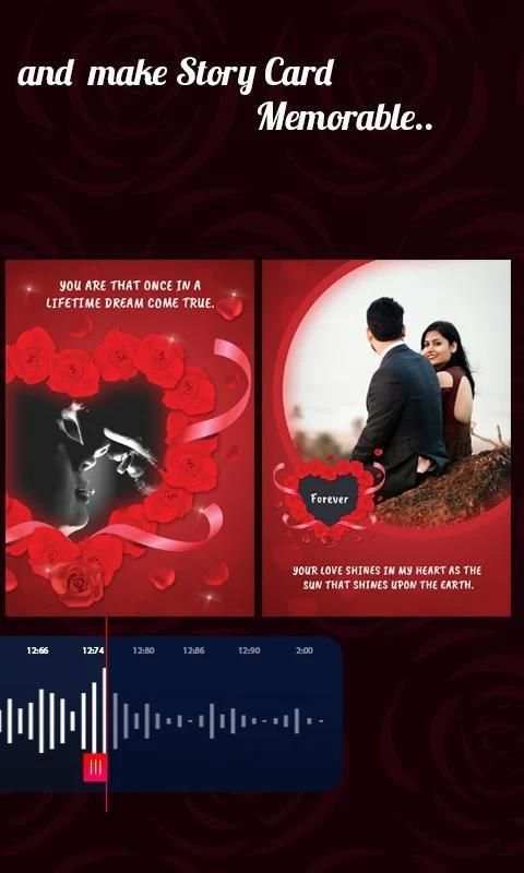 Video Love Story Creator screenshot 1