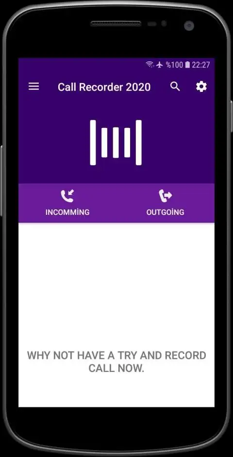 Call Recorder App - Call Recorder for Android 2020 स्क्रीनशॉट 2