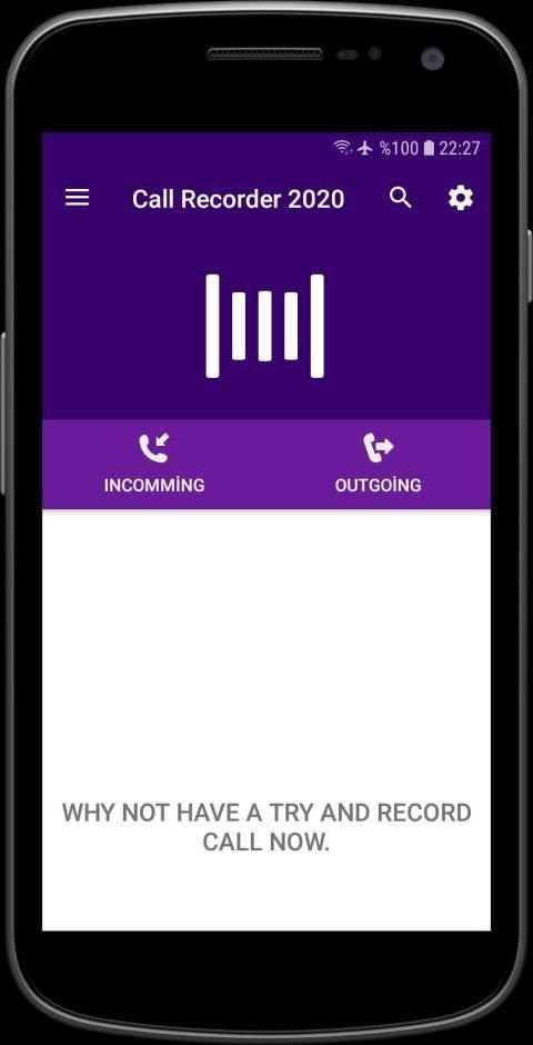 Call Recorder App - Call Recorder for Android 2020 स्क्रीनशॉट 2