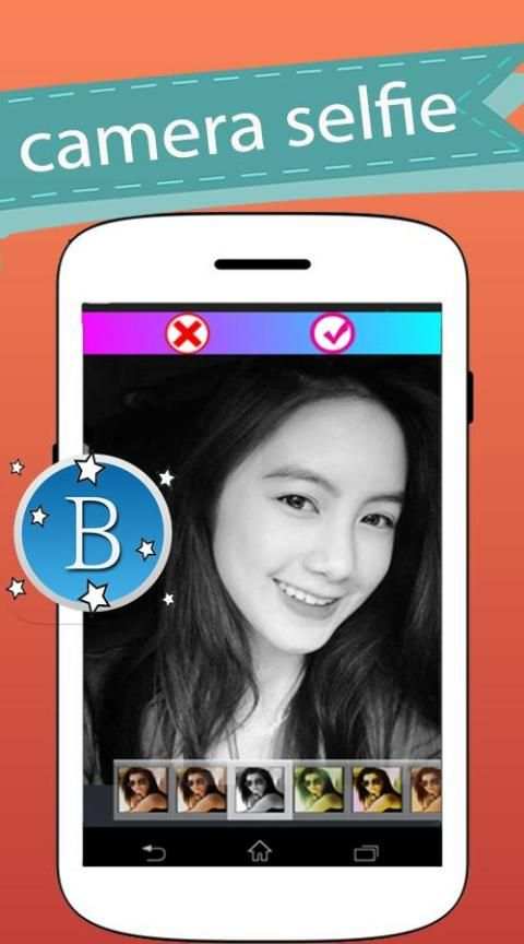 Beauty b612 camera selfie screenshot 1