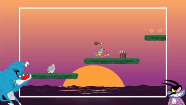 Escape Oggy Game скриншот 2